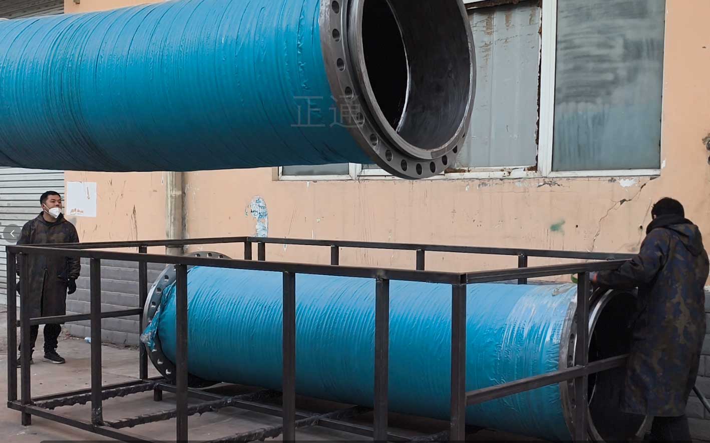 客户为什么选我们定制大口径输泥浆橡胶管？